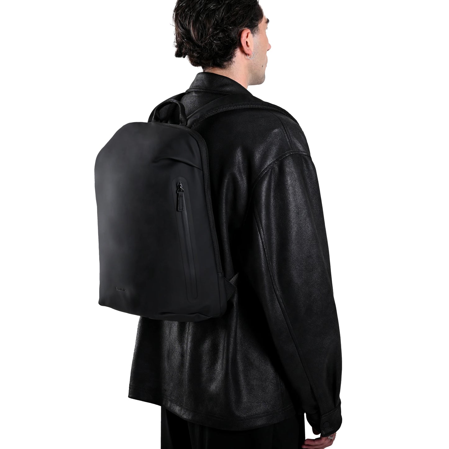 Eloria Como Backpack Black Water Resistant Laptop Bag (New)