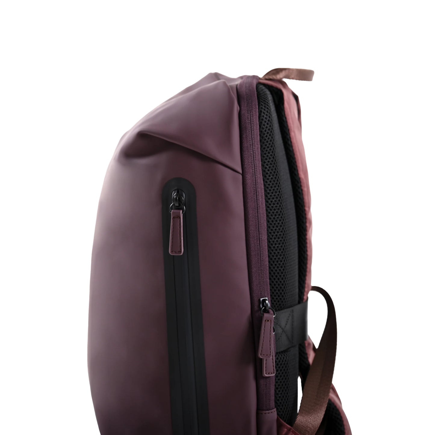 Eloria Como Backpack Burgundy Water Resistant Laptop Bag (New)