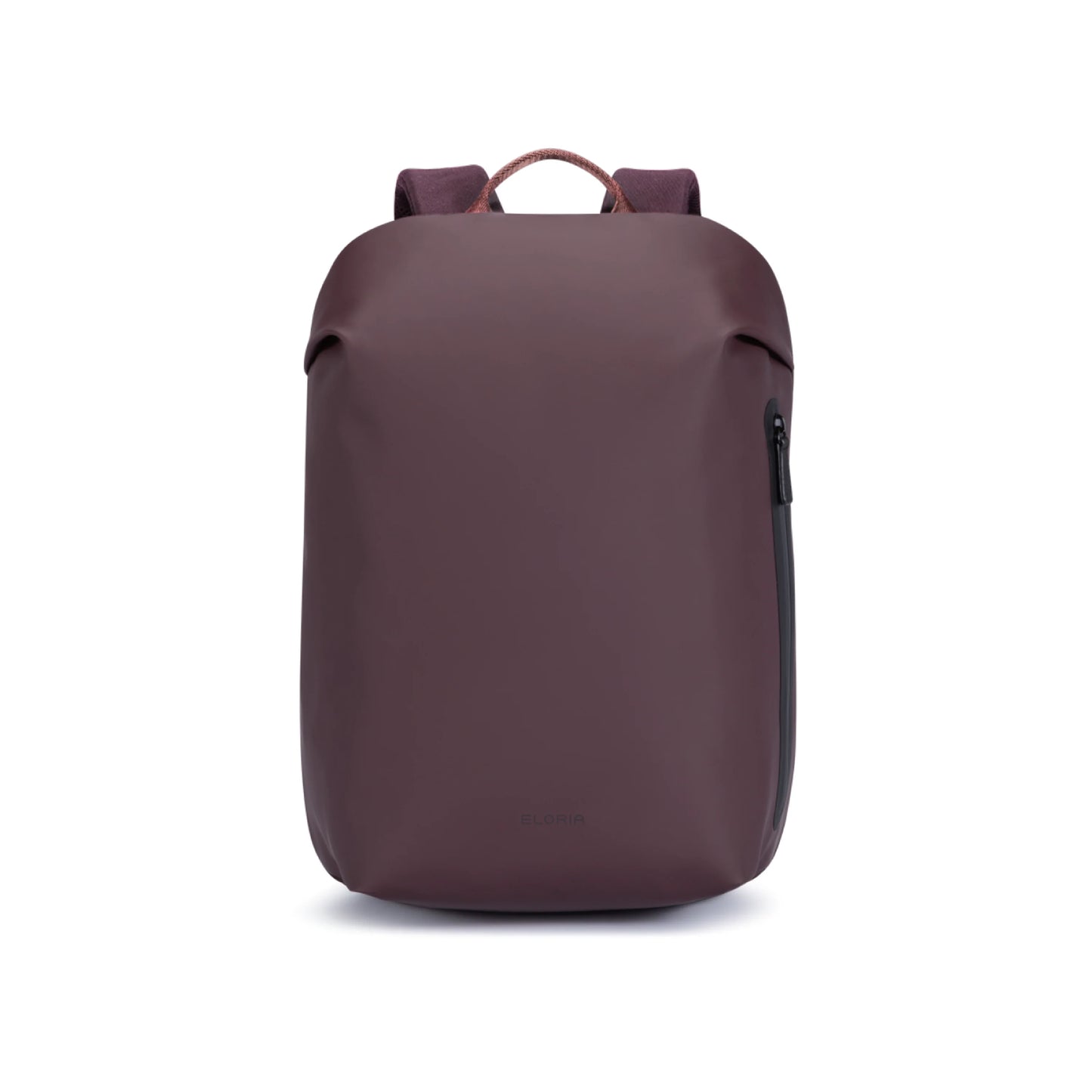 Eloria Como Backpack Burgundy Water Resistant Laptop Bag (New)