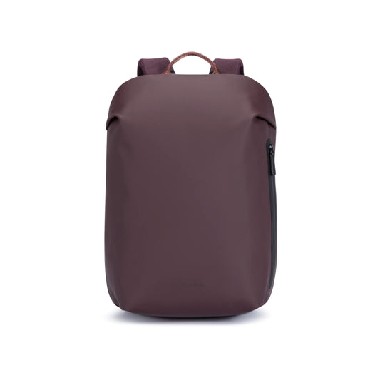 Eloria Como Backpack Burgundy Water Resistant Laptop Bag (New)