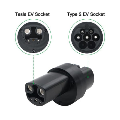 Type 2 to Tesla EV Charger Adapter (New)