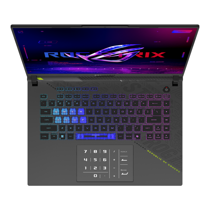 ASUS ROG Strix G16 G614FR-RV008 Gaming Laptop AMD Ryzen 9 9955HX 16GB DDR5 1TB NVMe 16-inch WUXGA 165Hz RTX 5070 Ti 12GB (New)