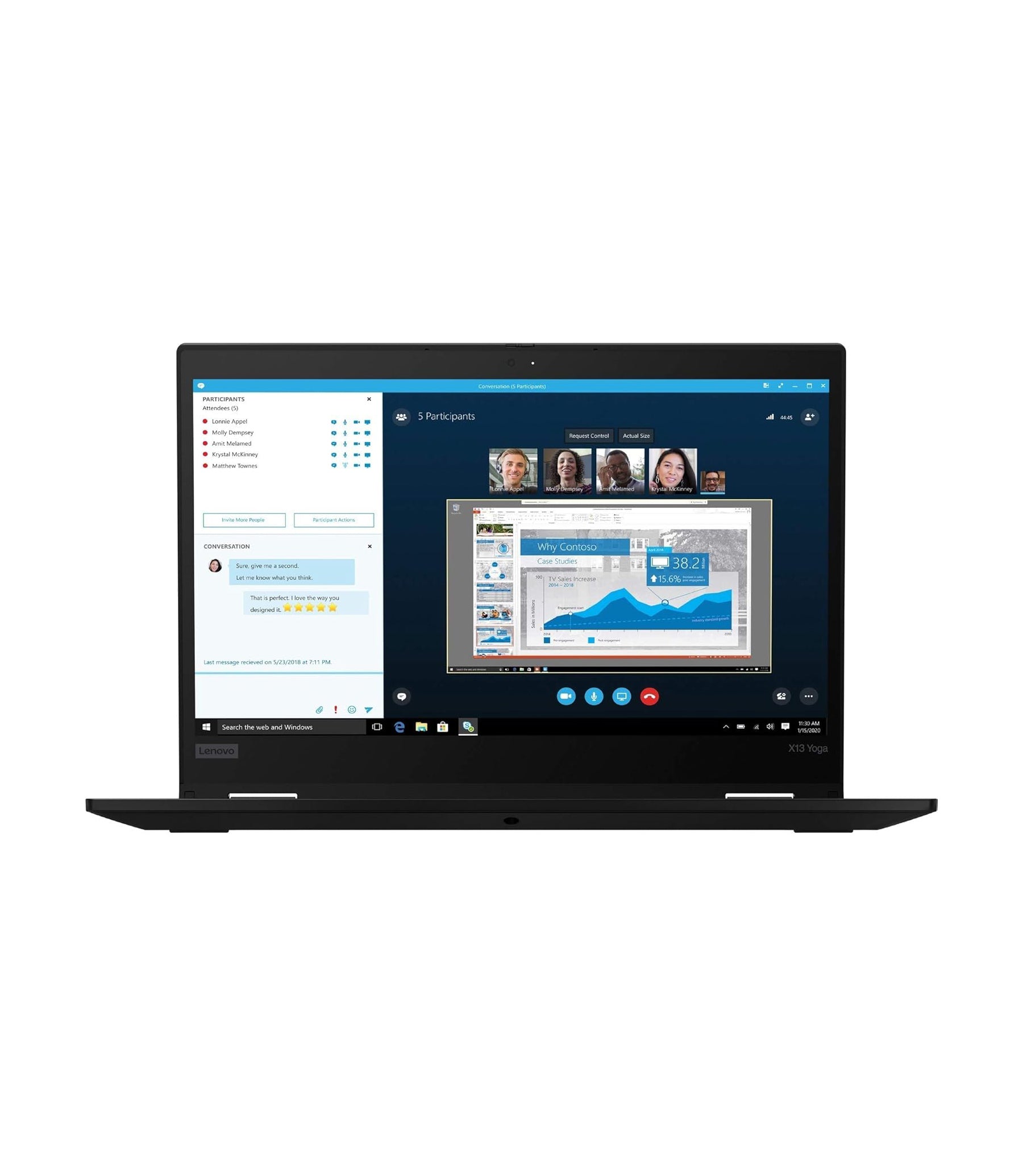 Lenovo ThinkPad X13 Yoga Intel Core i7-10610U 16GB RAM 256GB SSD