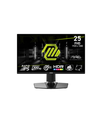 MSI MAG 255PXF 300HZ 25" FHD 0.5MS ADJUSTABLE GAMING SCREEN (BRAND NEW)