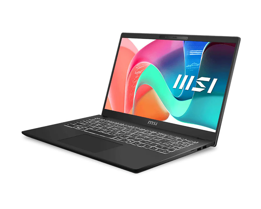 MSI Modern 15H C2RMTG-406US Gaming Laptop Core 9-270H 32GB DDR5 1TB NVMe 15.6-inch FHD Intel Touchscreen (New)