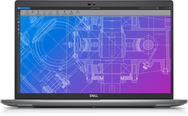 Dell Precision 3570 Mobile Workstation Laptop Intel Core i5-1235U NVIDIA T550 4GB GDDR6 16GB RAM 512GB NVMe 15.6" FHD (New OB)