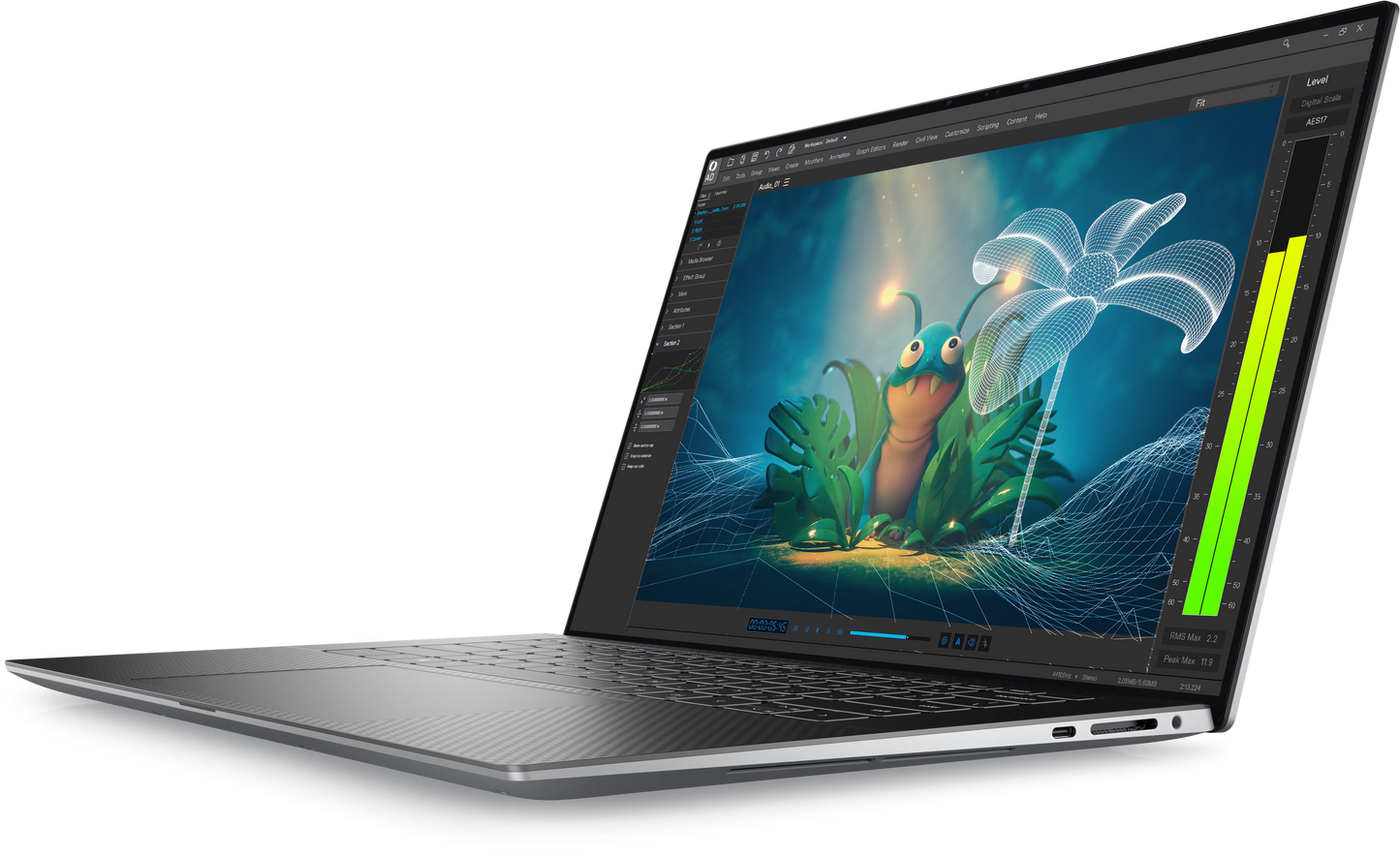 Dell Precision 5570 Core i7 RTX 2000 4K Touch Workstation Laptop 15.6"