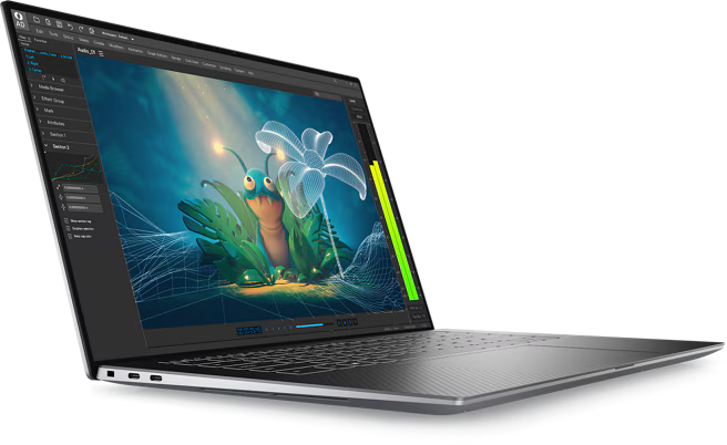 Dell Precision 5570 Core i7 RTX 2000 4K Touch Workstation Laptop 15.6"