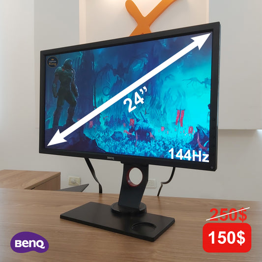 BenQ Xl2430t 24" Fhd 144hz Gaming Monitor (Used Very Clean)