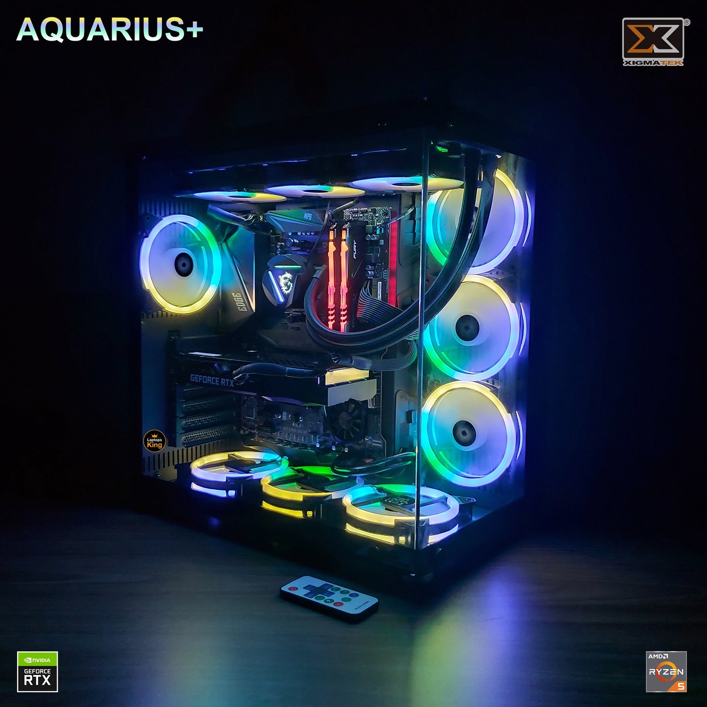Xigmatek Aquarius+ Ryzen 5 Gaming Desktop (Open Box)