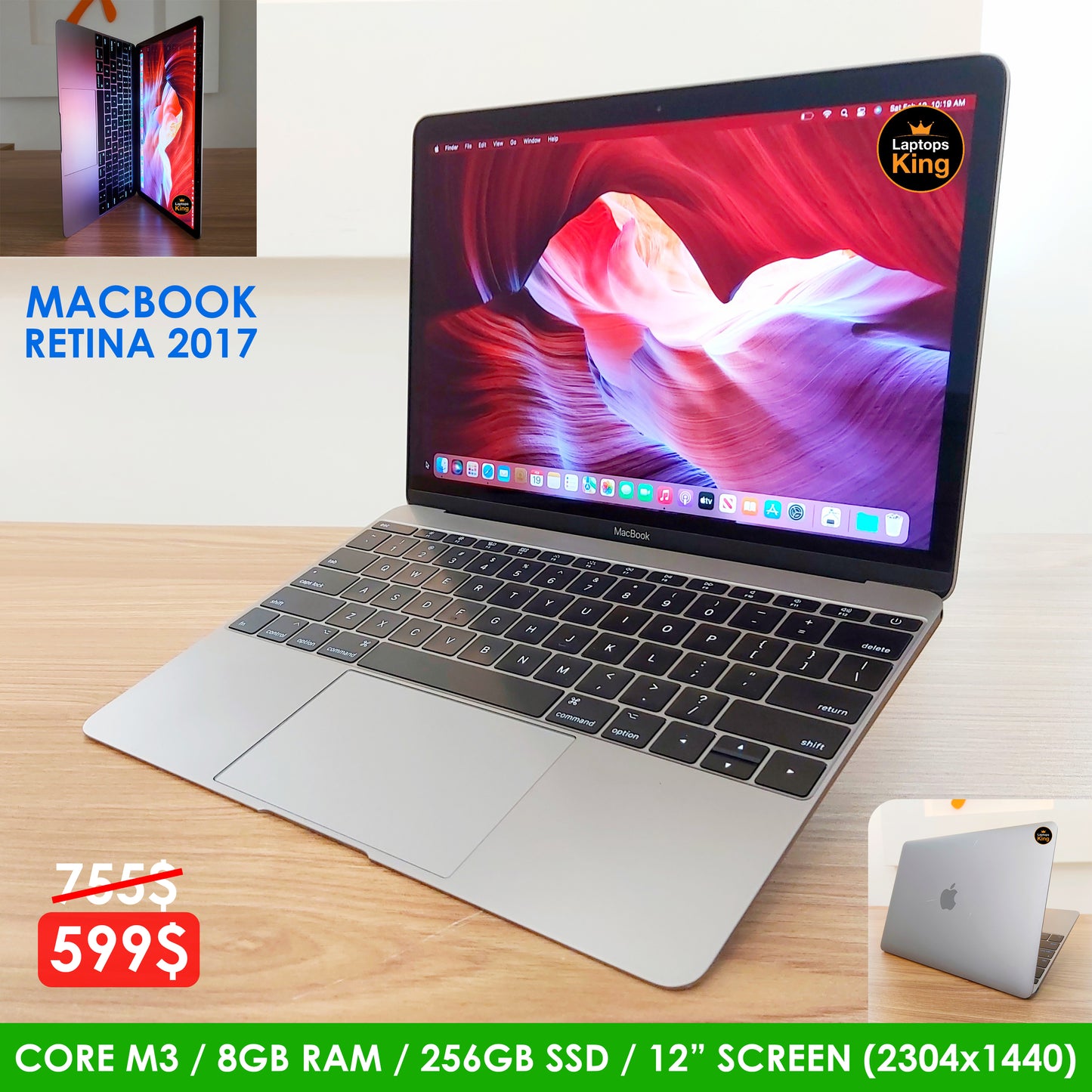 macbook retina 2017 m3