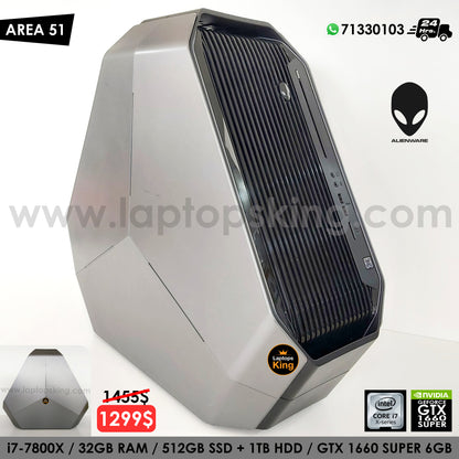 Alienware Area51 i7-7800x GTX 1660 Super - Gaming Desktop Computer (Used Just Like New) Gaming computer, Graphic Design computer, best computer for gaming, best computer for graphic design, computer for sale Lebanon, computer for video editing in Lebanon, computer for sale Lebanon, best graphic design computer, best video editing computer, best programming computer, computer for sale in Lebanon, computer for sale in Lebanon, computer for sale in Lebanon, buy computer Lebanon, buy laptop Lebanon.