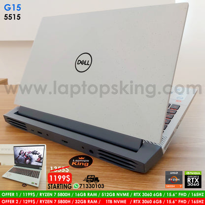 Dell G15 5515 Ryzen 7 5800h Rtx 3060 165hz Gaming Laptop Offers (New Open Box) Gaming laptop, Graphic Design laptop, best laptop for gaming, Best laptop for graphic design, computer for sale Lebanon, laptop for video editing in Lebanon, laptop for sale Lebanon, Best graphic design laptop,	Best video editing laptop, Best programming laptop, laptop for sale in Lebanon, laptops for sale in Lebanon, laptop for sale in Lebanon, buy computer Lebanon, buy laptop Lebanon.