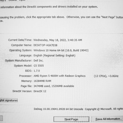 Dell G5 5505 Ryzen 5 4600h Radeon Rx 5600m Gaming Laptop (Used Very Clean) Gaming laptop, Graphic Design laptop, best laptop for gaming, best laptop for graphic design, computer for sale Lebanon, laptop for video editing in Lebanon, laptop for sale Lebanon, best graphic design laptop,	best video editing laptop, best programming laptop, laptop for sale in Lebanon, laptops for sale in Lebanon, laptop for sale in Lebanon, buy computer Lebanon, buy laptop Lebanon.