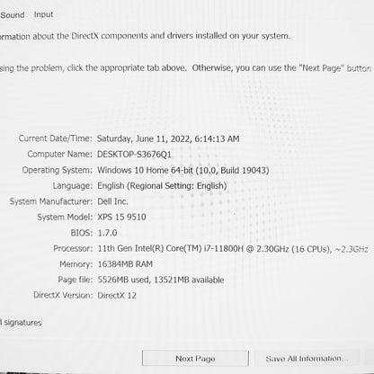 Dell XPS 15 9510 RTX 3050 Ti Gaming Laptop Offers (New Open Box)