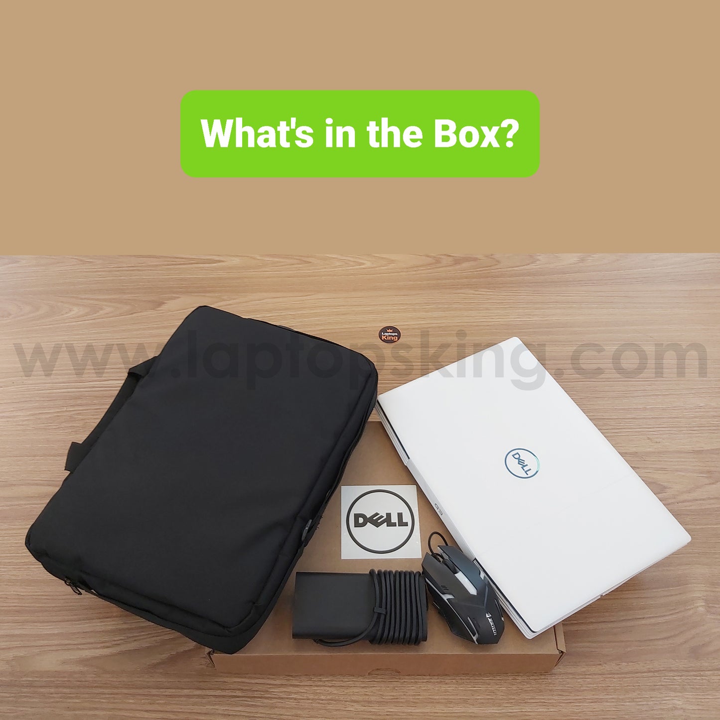 Dell G3 3500 White i5-10300h GTX 1660ti 120Hz Gaming Laptop (New Open Box)