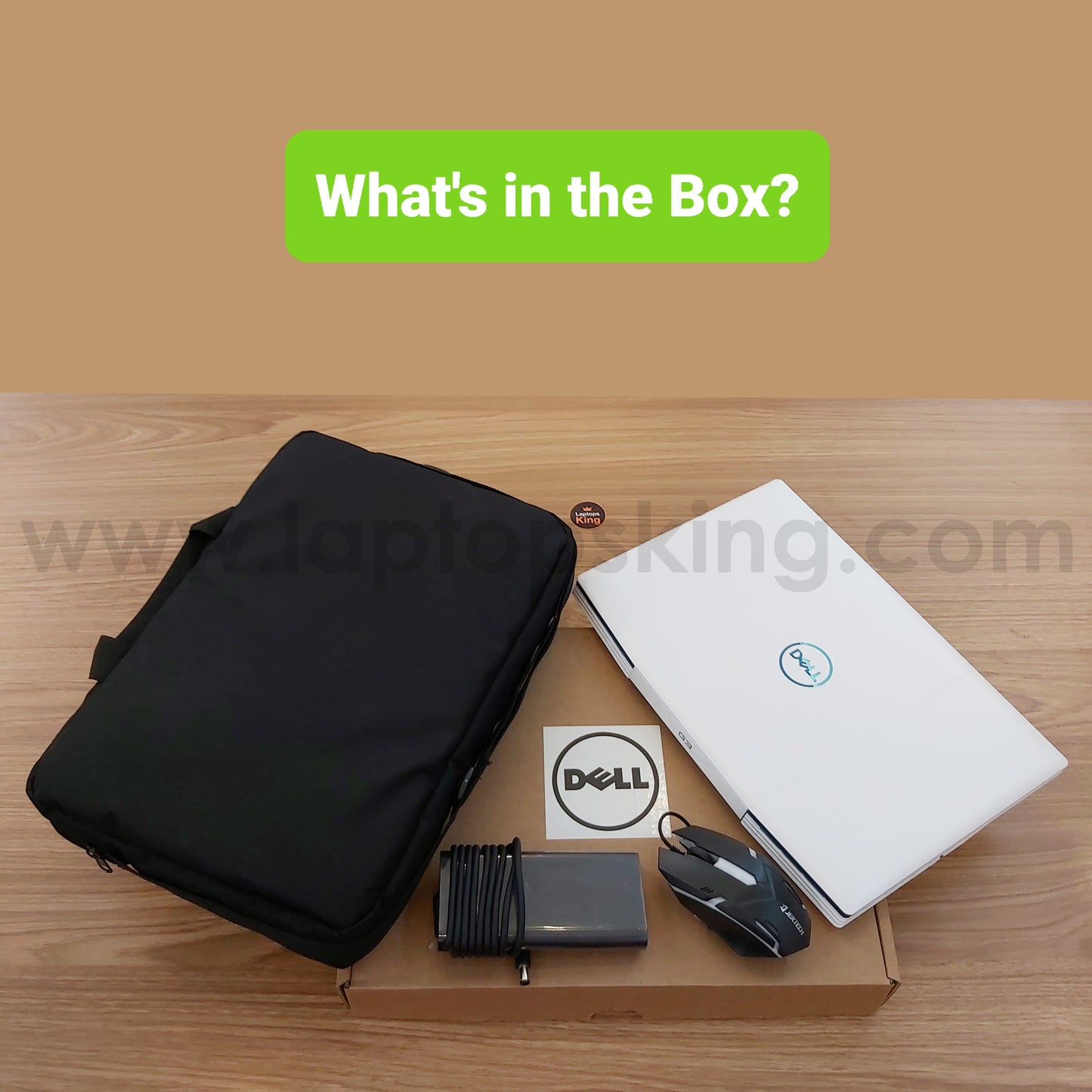 Dell G3 3500 White i7-10750H GTX 1660ti 144Hz Gaming Laptop (Open Box)