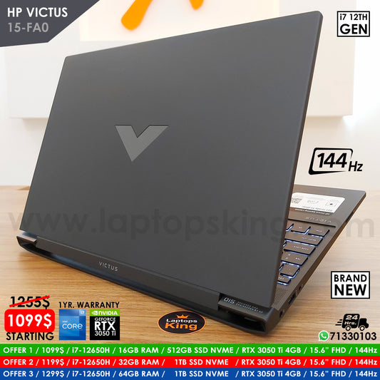 HP Victus 15-Fa0032dx Core i7-12650h Rtx 3050 Ti 144Hz Gaming Laptop Offers (Brand New) Gaming laptop, Graphic Design laptop, best laptop for gaming, best laptop for graphic design, computer for sale Lebanon, laptop for video editing in Lebanon, laptop for sale Lebanon, best graphic design laptop,	best video editing laptop, best programming laptop, laptop for sale in Lebanon, laptops for sale in Lebanon, laptop for sale in Lebanon, buy computer Lebanon, buy laptop Lebanon.