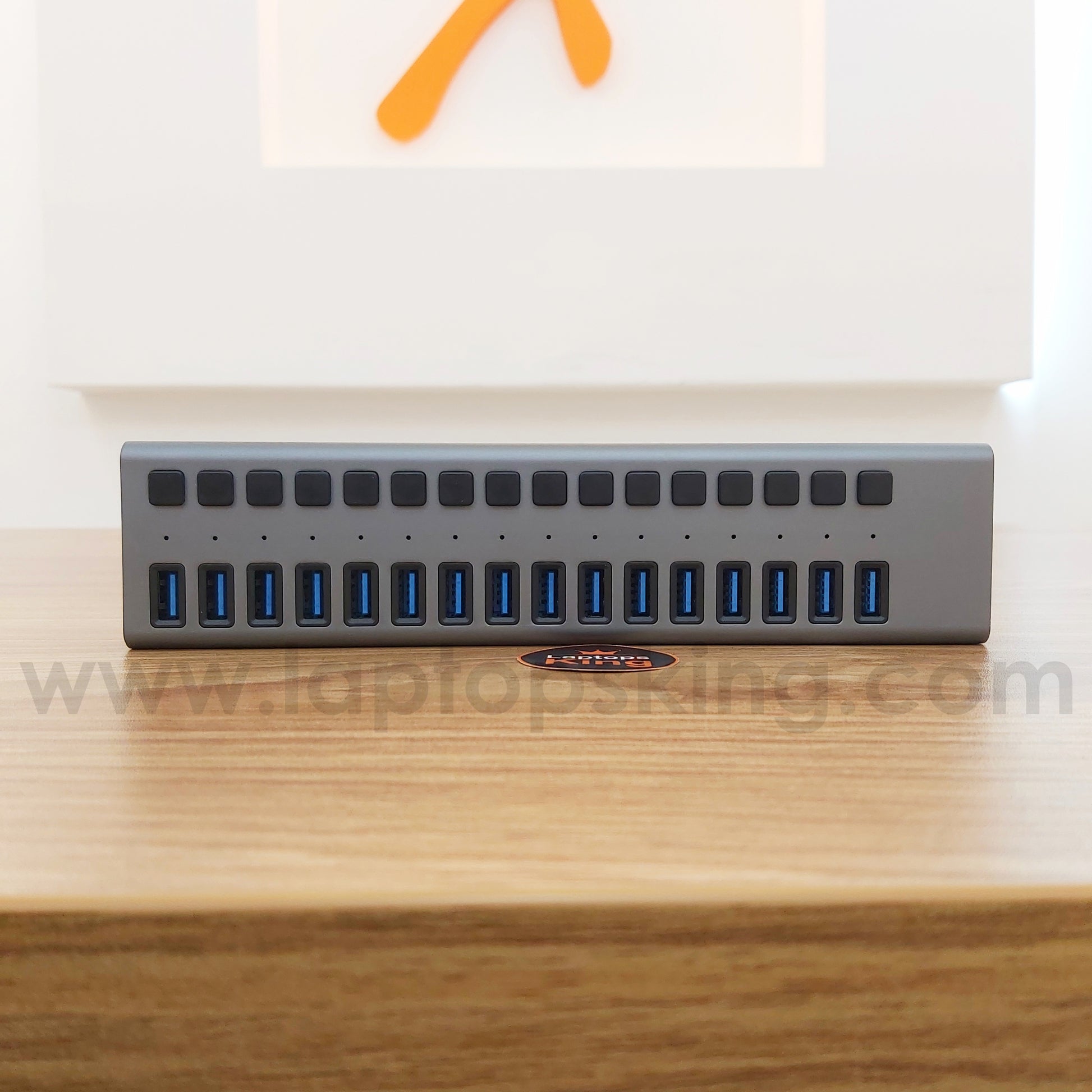 16-port usb hub, port hub, usb splitter, individual switches, data transfer main cable, USB 3.0, DC 12V, 1.2m adapter cord