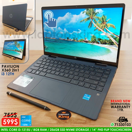 Hp Pavilion X360 14-Ek0013dx i3-1215u 2in1 Touch Laptop (Brand New) Computer for sale Lebanon, laptop in Lebanon, laptop for sale Lebanon, best programming laptop, laptop for sale in Lebanon, laptops for sale in Lebanon, laptop for sale in Lebanon, buy computer Lebanon, buy laptop Lebanon.