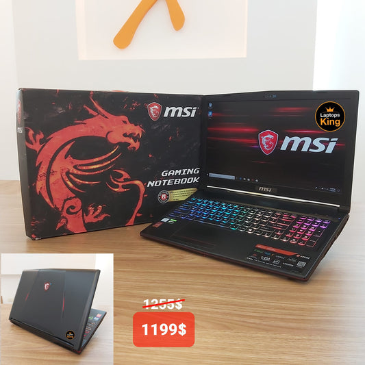 MSi Gl63 i7-9750h GTX 1660Ti 120Hz Gaming Laptop (Open Box)
