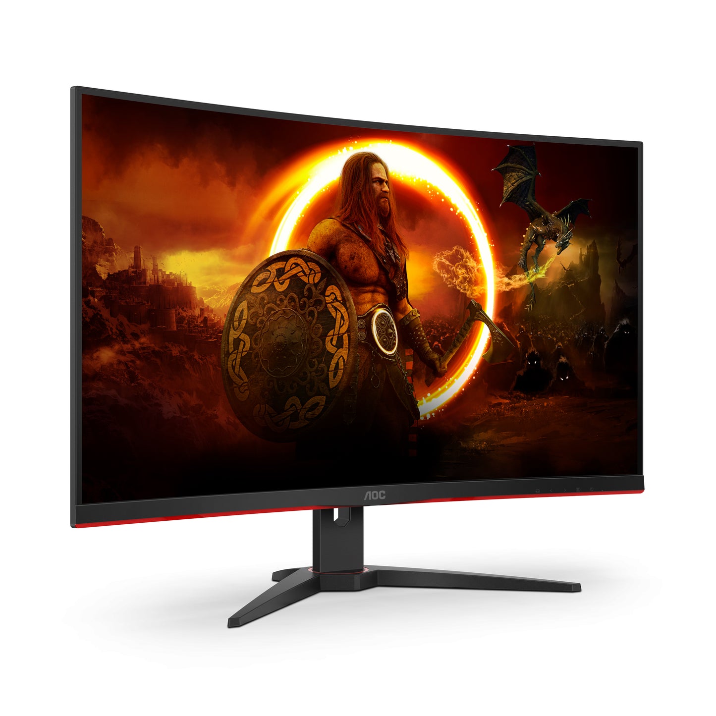 AOC C32G2ZE 32" Fhd 240hz 0.5ms Curved Gaming Monitor (Brand New)