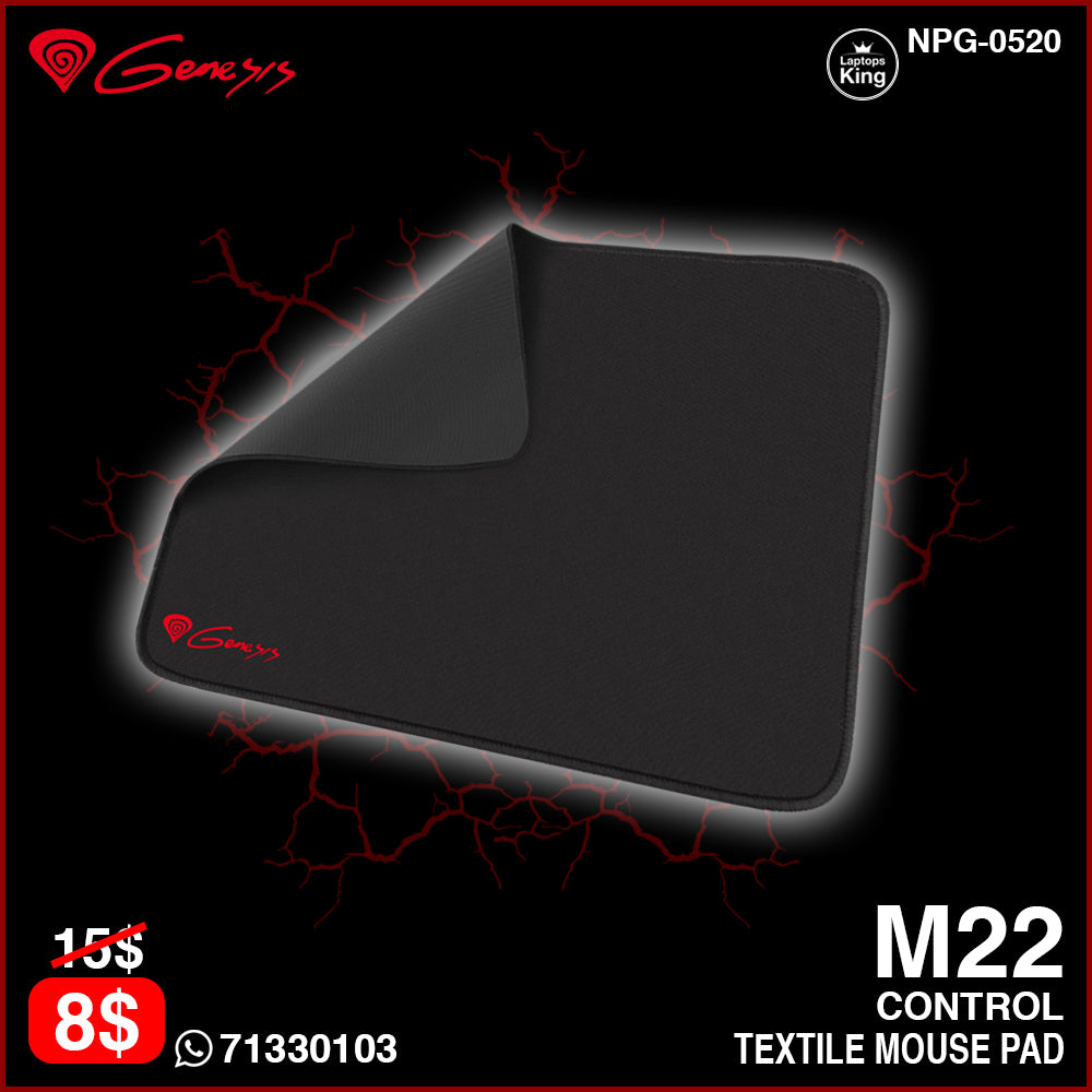 Genesis M22 Control NPG-0520 Mousepad (New)