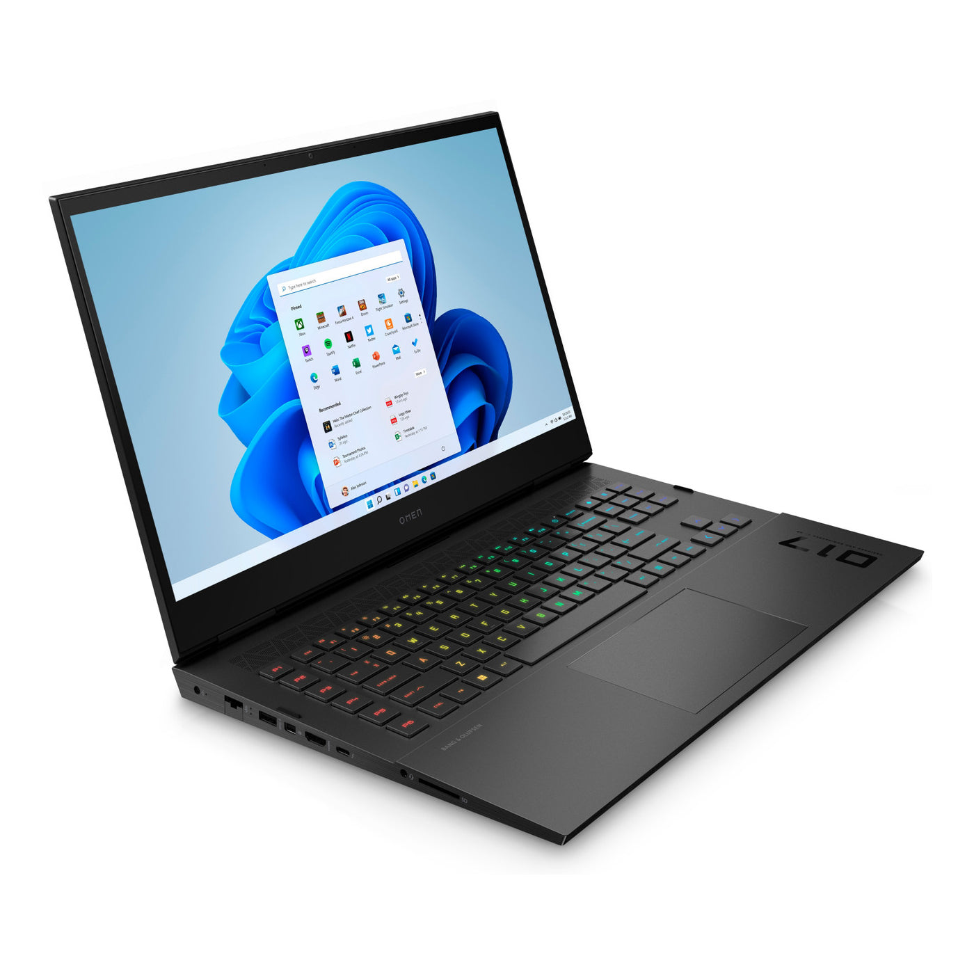 HP Omen 17-CK1065CL Core i7-12700h Rtx 3070 Ti 165Hz 2K 17.3" Gaming Laptops (New OB)