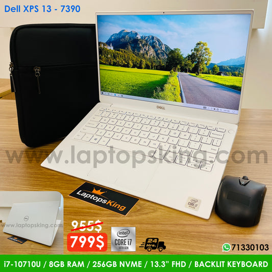 Dell XPS 13 - 7390 White i7-10Th Gen Laptop (New Open Box) Computer for sale Lebanon, laptop in Lebanon, laptop for sale Lebanon, best programming laptop, laptop for sale in Lebanon, laptops for sale in Lebanon, laptop for sale in Lebanon, buy computer Lebanon, buy laptop Lebanon.