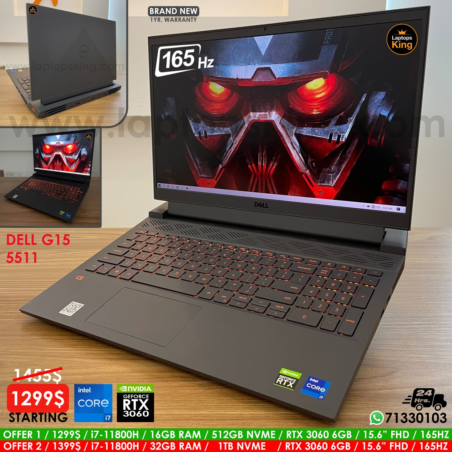 Dell G15 5511 Core i7-11800H RTX 3060 Gaming Laptop Offers (Brand New) Gaming laptop, Graphic Design laptop, best laptop for gaming, Best laptop for graphic design, computer for sale Lebanon, laptop for video editing in Lebanon, laptop for sale Lebanon, Best graphic design laptop,	Best video editing laptop, Best programming laptop, laptop for sale in Lebanon, laptops for sale in Lebanon, laptop for sale in Lebanon, buy computer Lebanon, buy laptop Lebanon.