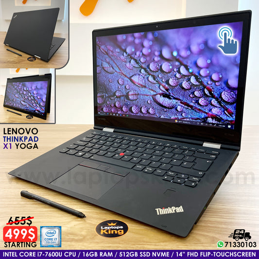 Lenovo ThinkPad X1 Yoga i7 2in1 Laptop (Open Box)