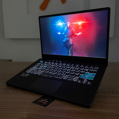 Asus Rog Zephyrus G14 GA401QEC Ryzen 9 5900hs Rtx 3050 Ti 2K 120hz Gaming Laptop (New Open Box)