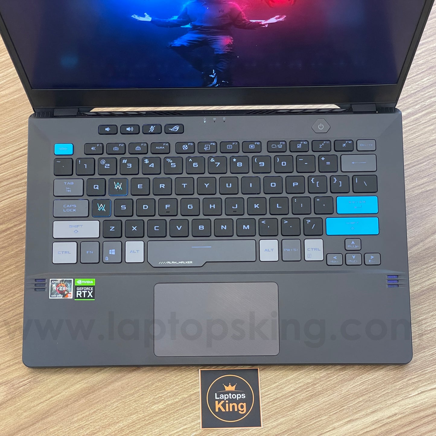 Asus Rog Zephyrus G14 GA401QEC Ryzen 9 5900hs Rtx 3050 Ti 2K 120hz Gaming Laptop (New Open Box)